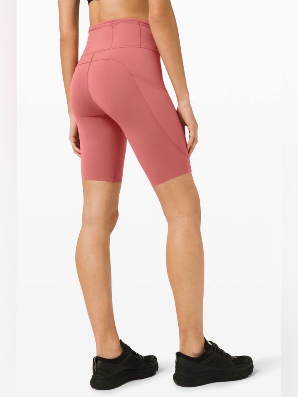 Lululemon Fast And Free Short 10" *Non-Reflective Cherry Tint